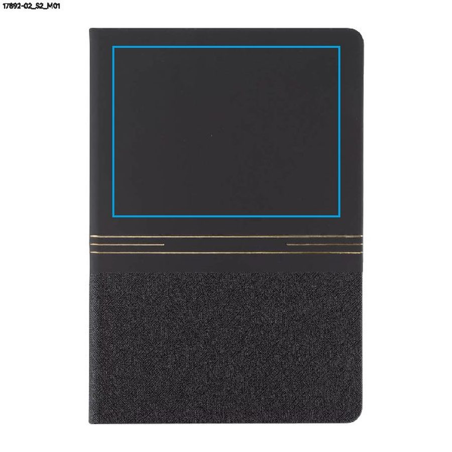 PUKI – carnet A5: Zone de marquage avant · Sérigraphie