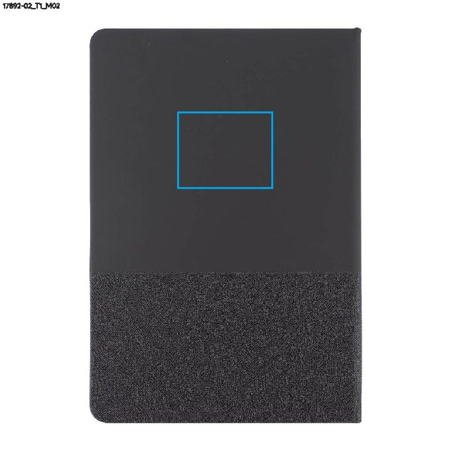 PUKI – carnet A5: Zone de marquage arrière · Marquage en creux