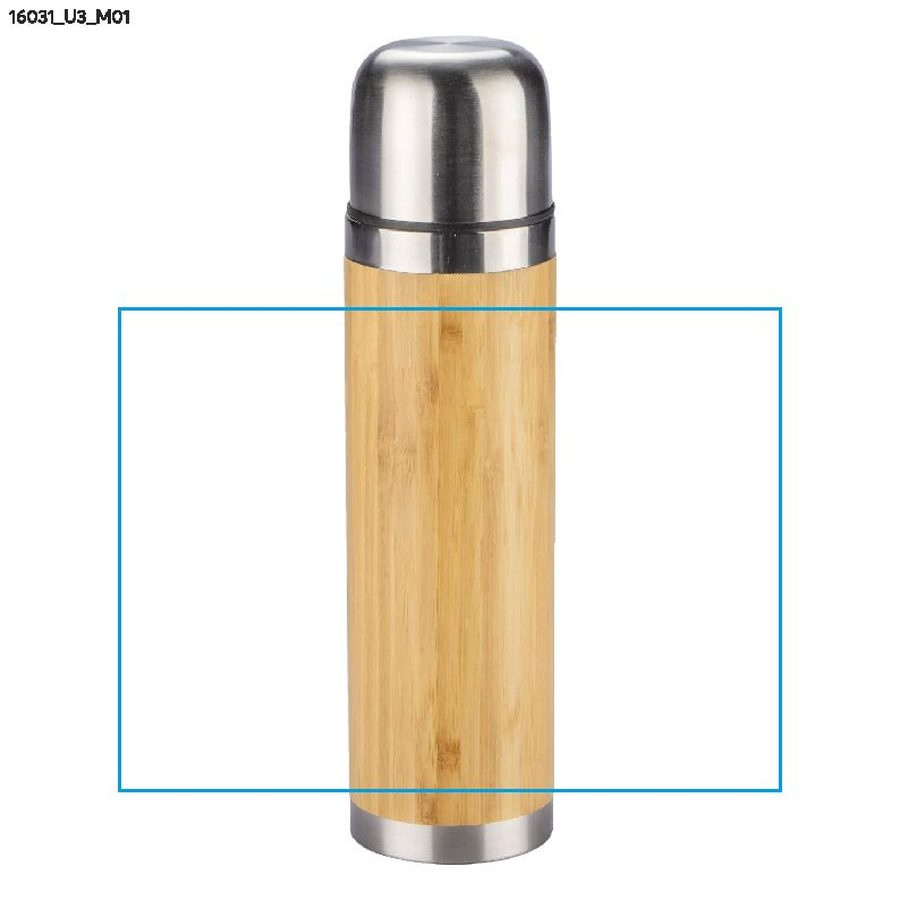 BAMBI – bouteille isotherme 500 ml: Zone de marquage avant · Impression UV