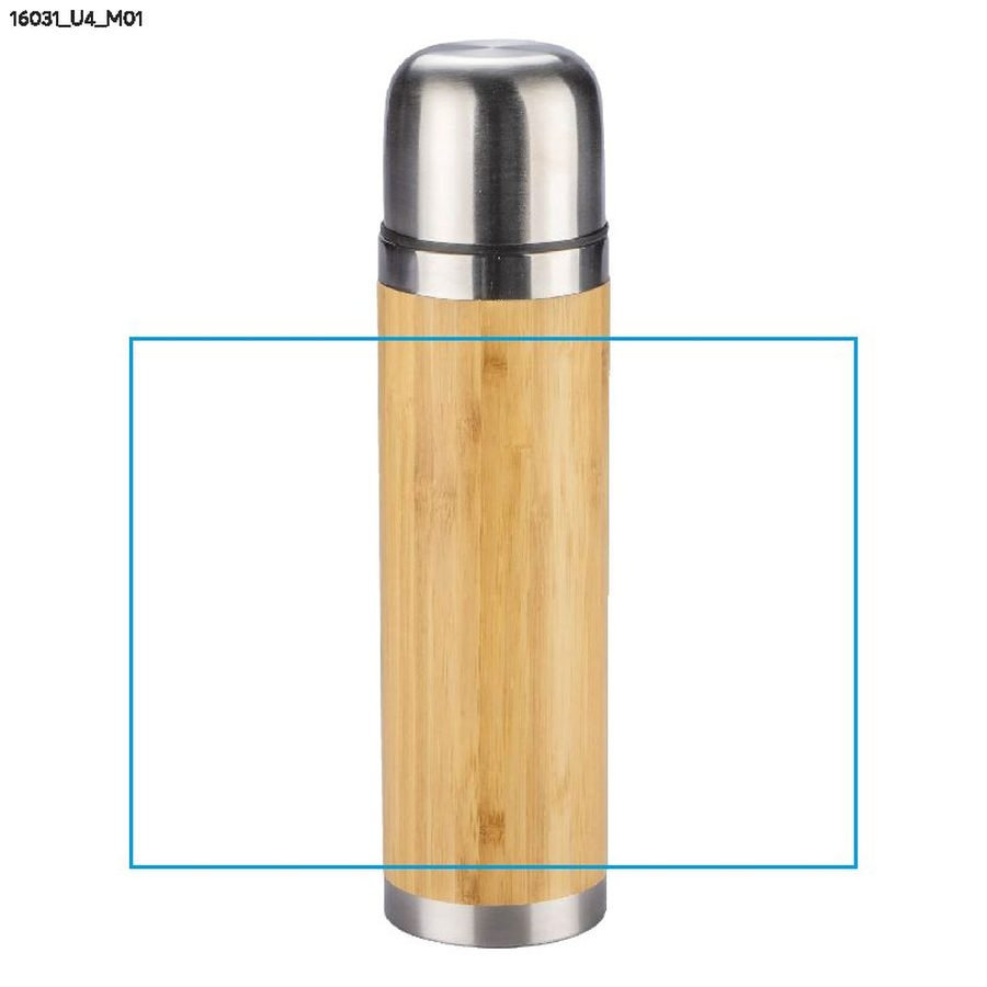 BAMBI – bouteille isotherme 500 ml: Zone de marquage avant · Impression UV