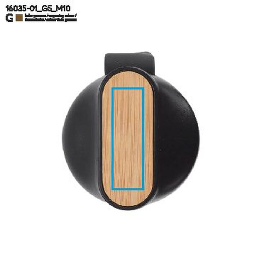 ELSA – bouteille isotherme 600 ml: Zone de marquage cap · Gravure laser