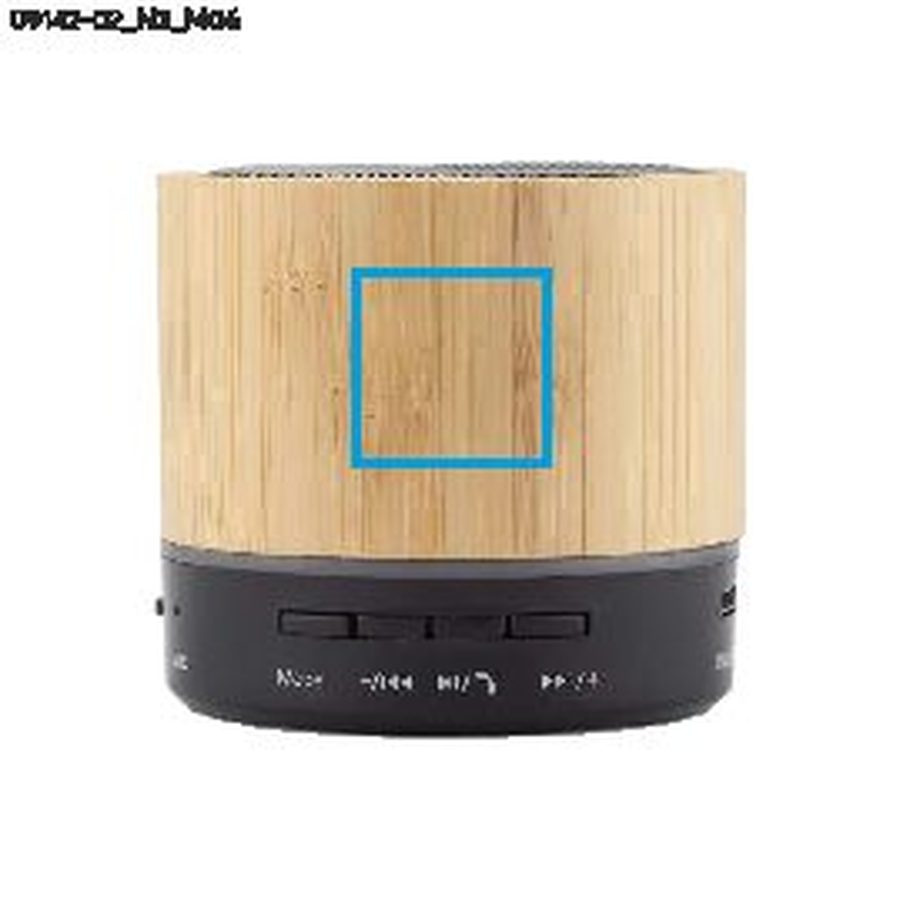 EMO – enceinte sans fil: Zone de marquage side · Tampographie
