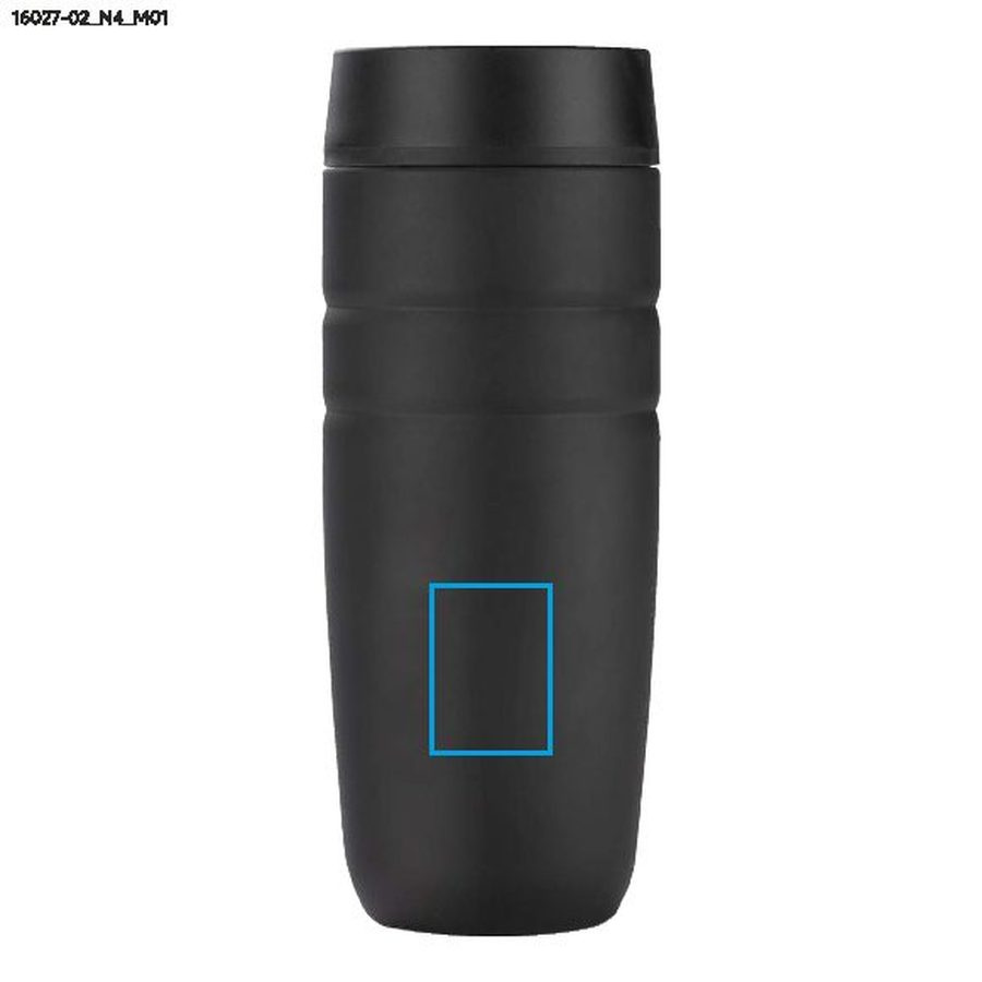 UNIT – mug de voyage 350 ml: Zone de marquage avant · Tampographie