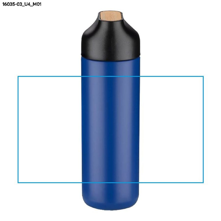 ELSA – bouteille isotherme 600 ml: Zone de marquage avant · Impression UV