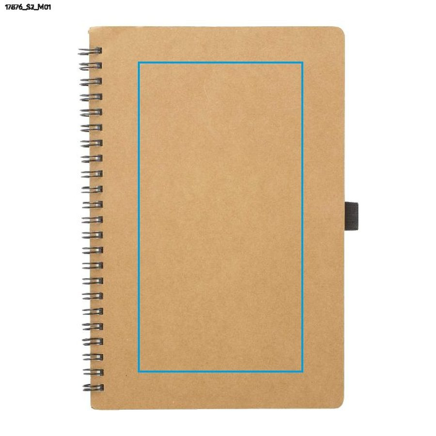 ILIT – carnet A5: Zone de marquage avant · Sérigraphie