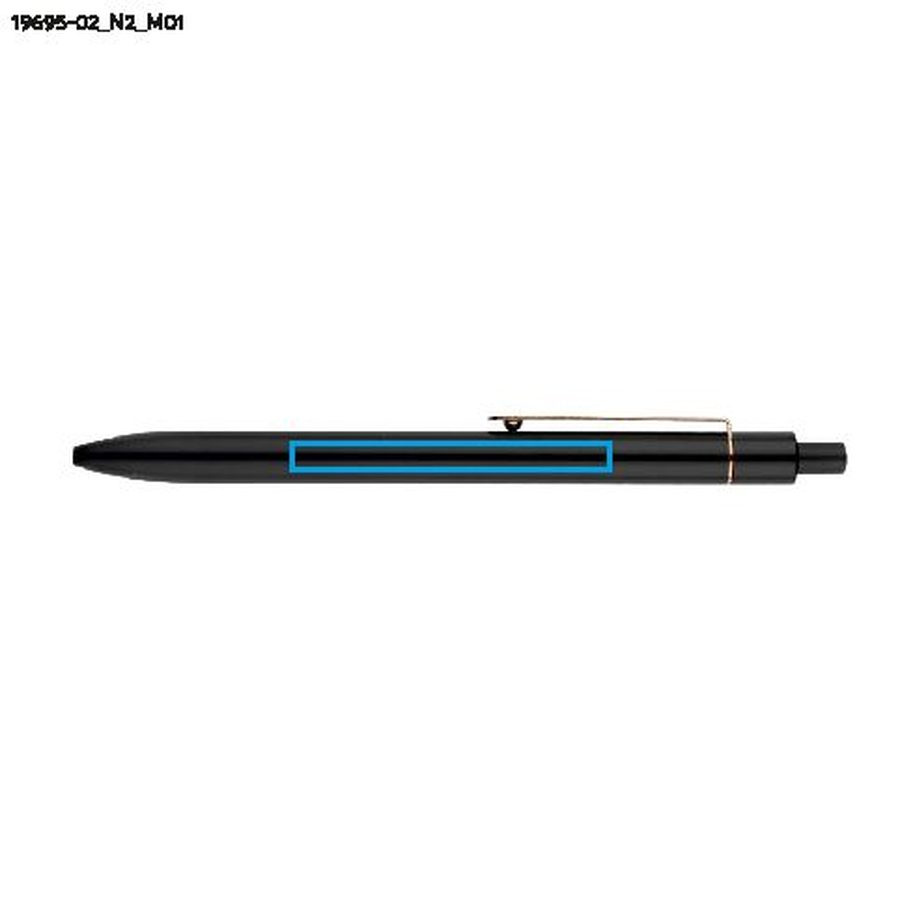 Stylo gel ELON: Zone de marquage avant · Tampographie