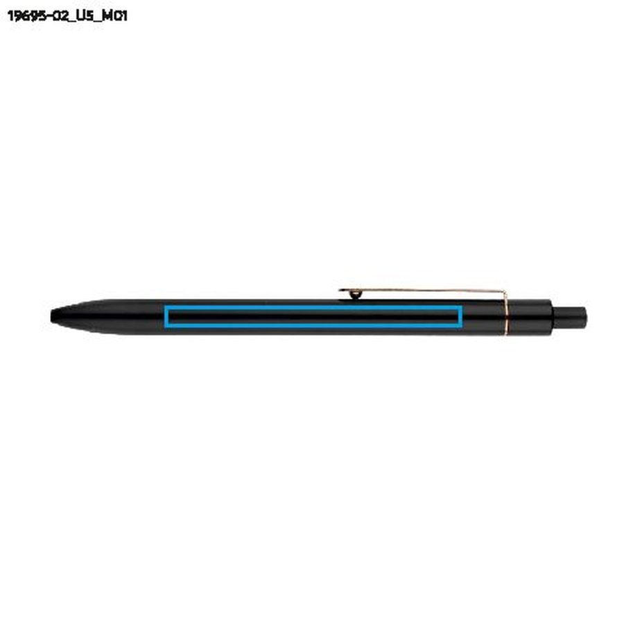 Stylo gel ELON: Zone de marquage avant · Impression UV