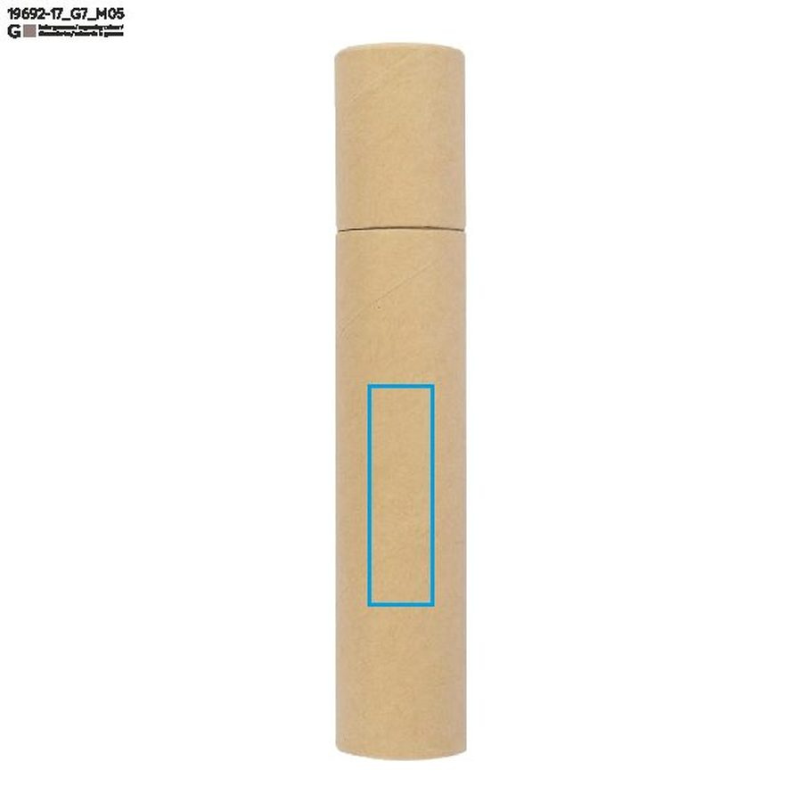 ALES – trousse à crayons: Zone de marquage bottom · Gravure laser