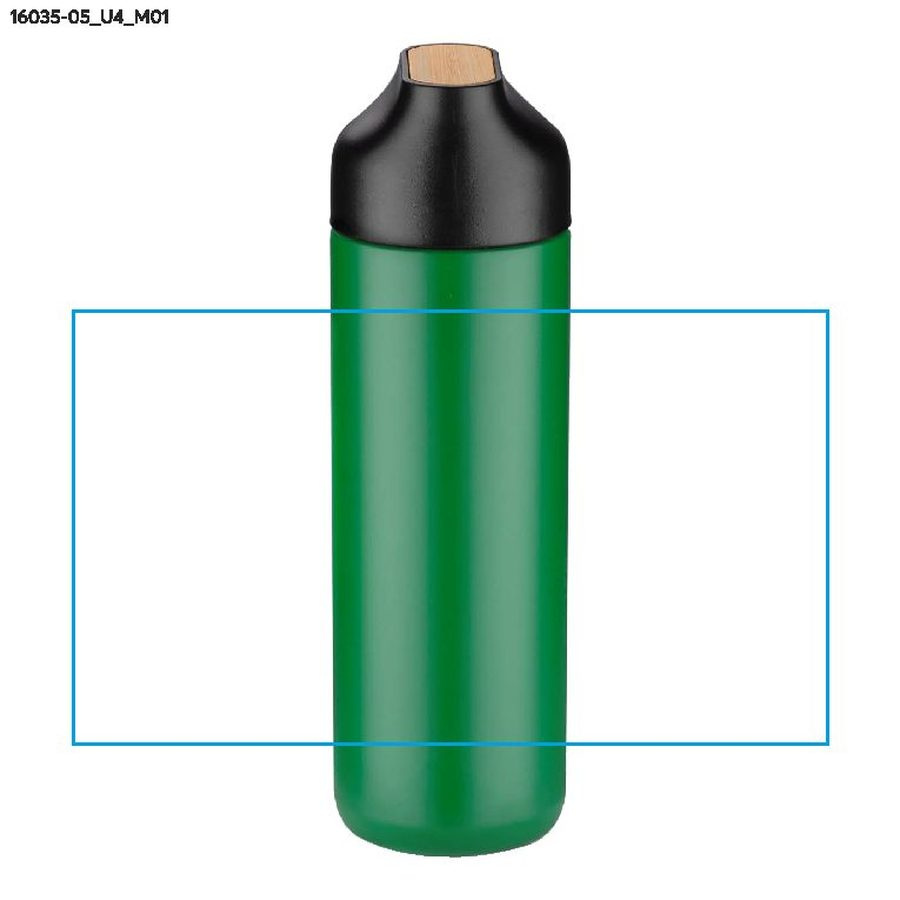ELSA – bouteille isotherme 600 ml: Zone de marquage avant · Impression UV