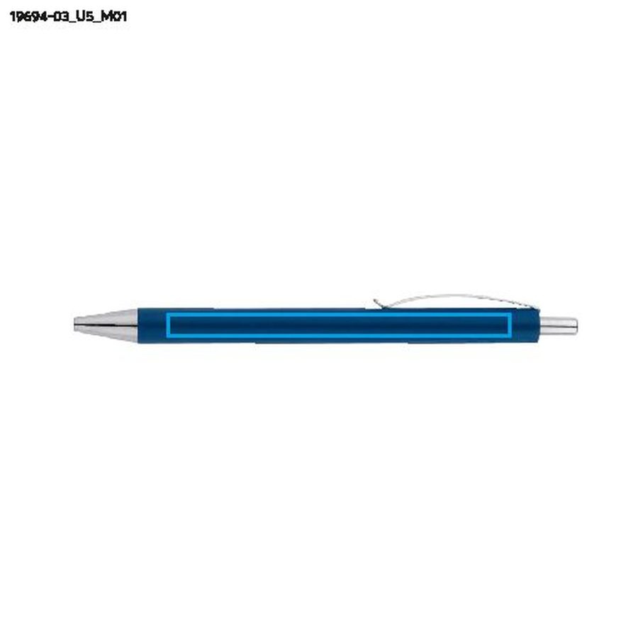 Stylo à bille NOVI: Zone de marquage avant · Impression UV