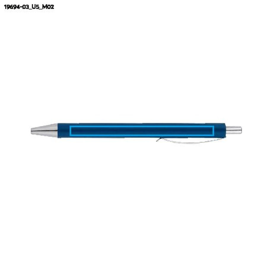 Stylo à bille NOVI: Zone de marquage arrière · Impression UV