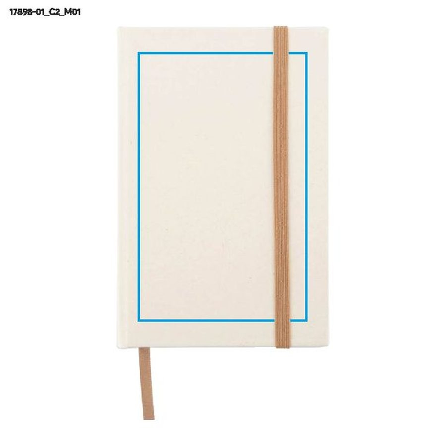 MILK – carnet A6: Zone de marquage avant · DTF
