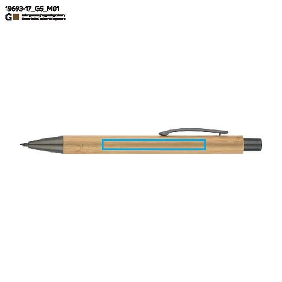 EVER – crayon: Zone de marquage avant · Gravure laser