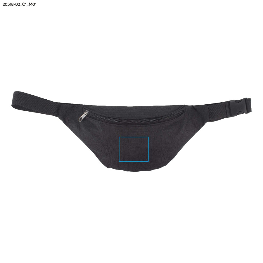 BEGI – sac banane: Zone de marquage avant · DTF