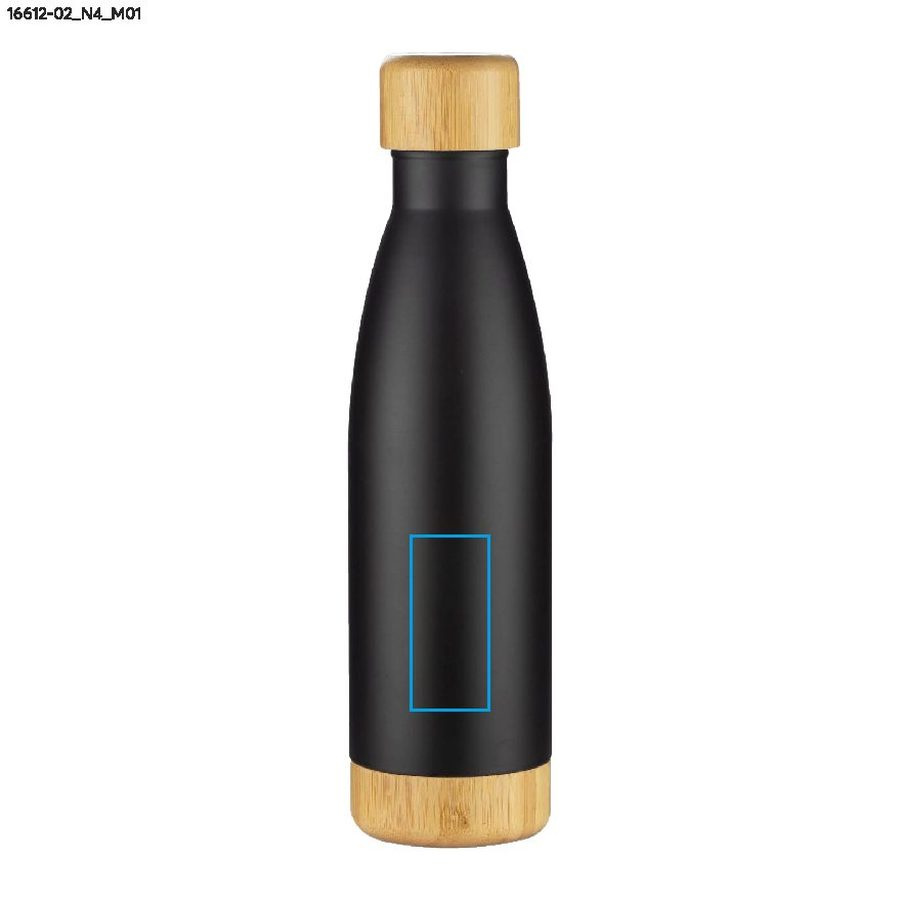 TILLI – bouteille isotherme 500 ml: Zone de marquage avant · Tampographie