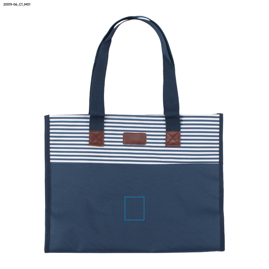 TAOS – sac de plage: Zone de marquage avant · DTF