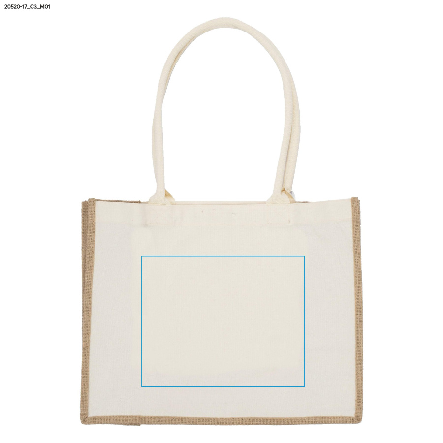 Sac NABI: Zone de marquage avant · DTF