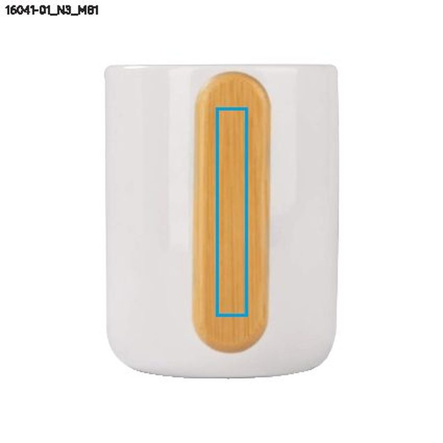 Kubek VAYS 450 ml: Print area handle · Pad printing