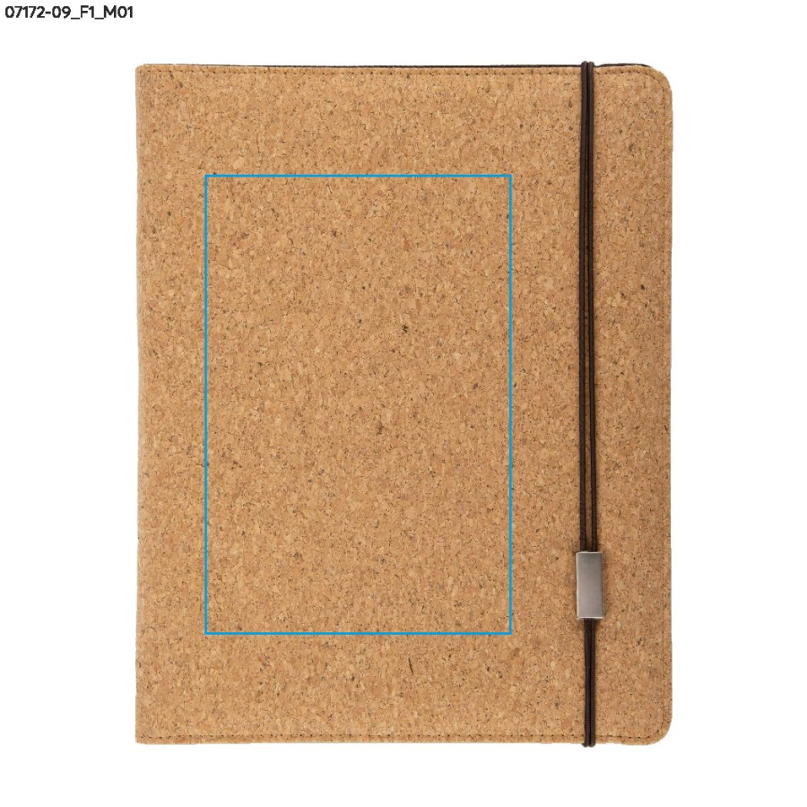 AGENDE – porte-documents de conférence A4: Zone de marquage avant · Transfert sérigraphique