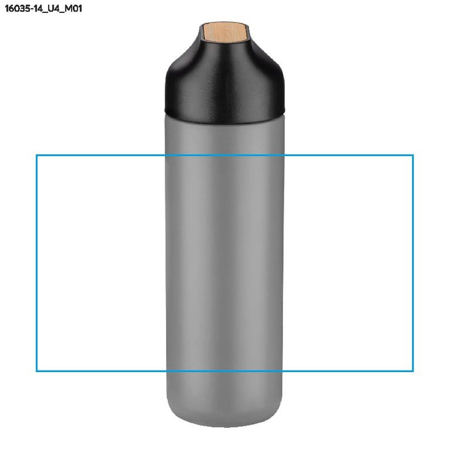 ELSA – bouteille isotherme 600 ml: Zone de marquage avant · Impression UV