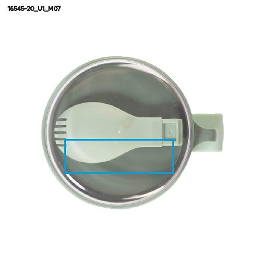 NODSY – boîte à soupe 500 ml: Zone de marquage top · Impression UV