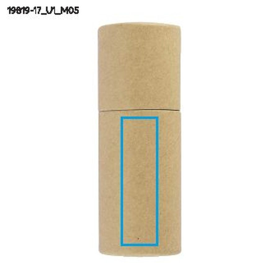 REDKO – crayons en tube, 12 pièces: Zone de marquage bottom · Impression UV