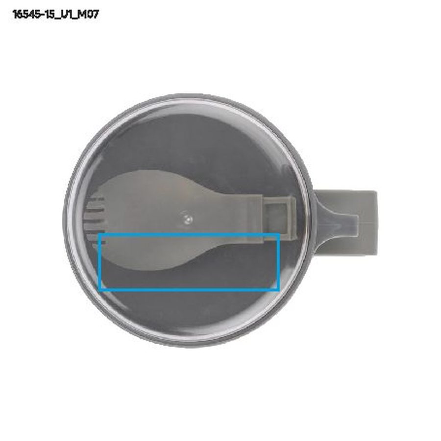 NODSY – boîte à soupe 500 ml: Zone de marquage top · Impression UV