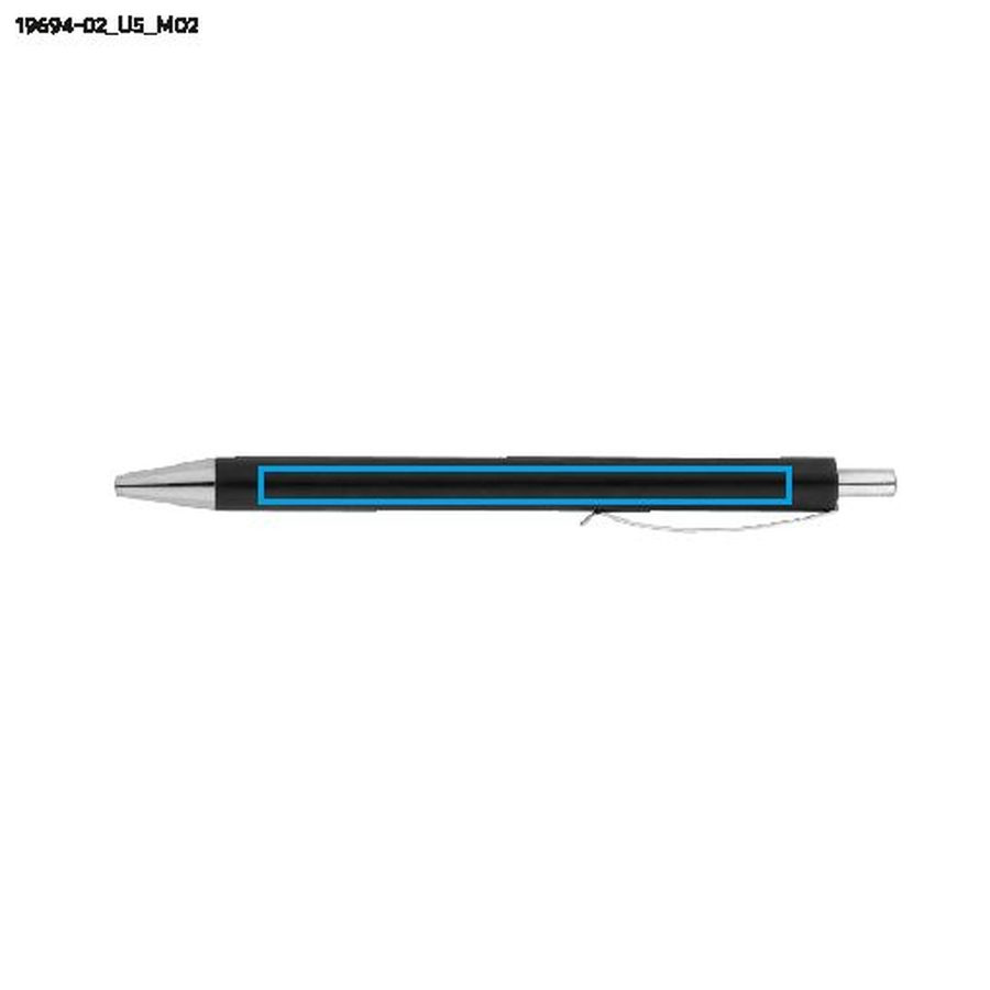 Stylo à bille NOVI: Zone de marquage arrière · Impression UV