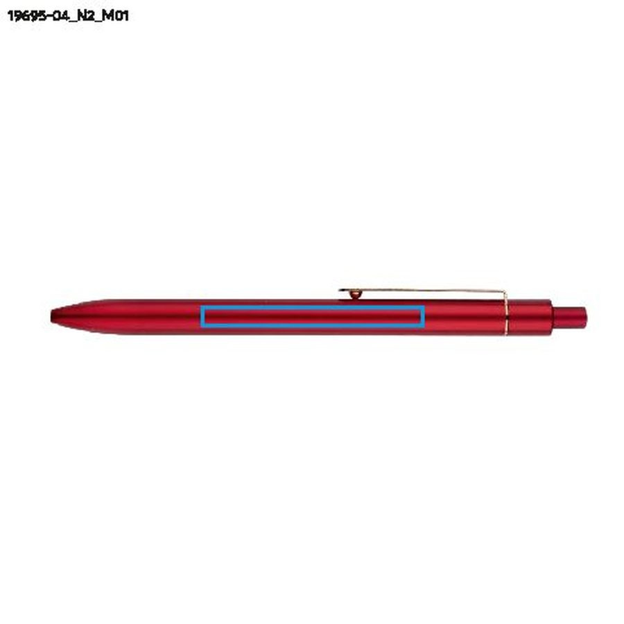 Stylo gel ELON: Zone de marquage avant · Tampographie
