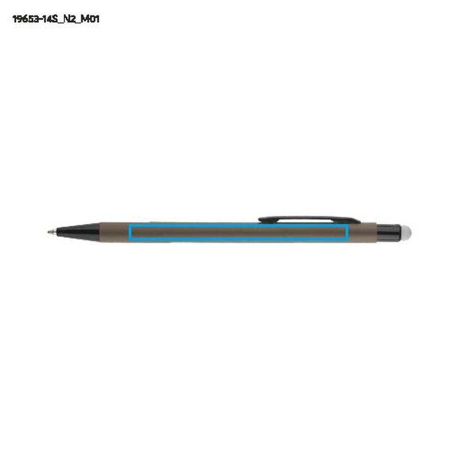 PRIM – stylo tactile: Zone de marquage avant · Tampographie