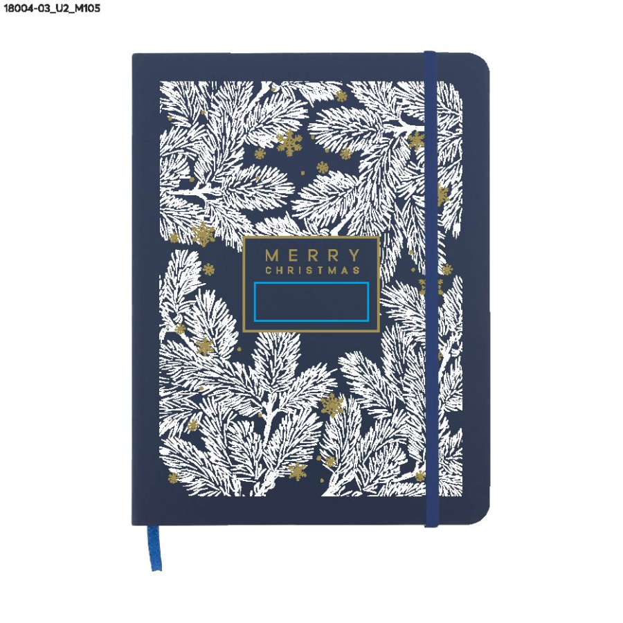 Carnet VITAL B5: Zone de marquage · Impression UV