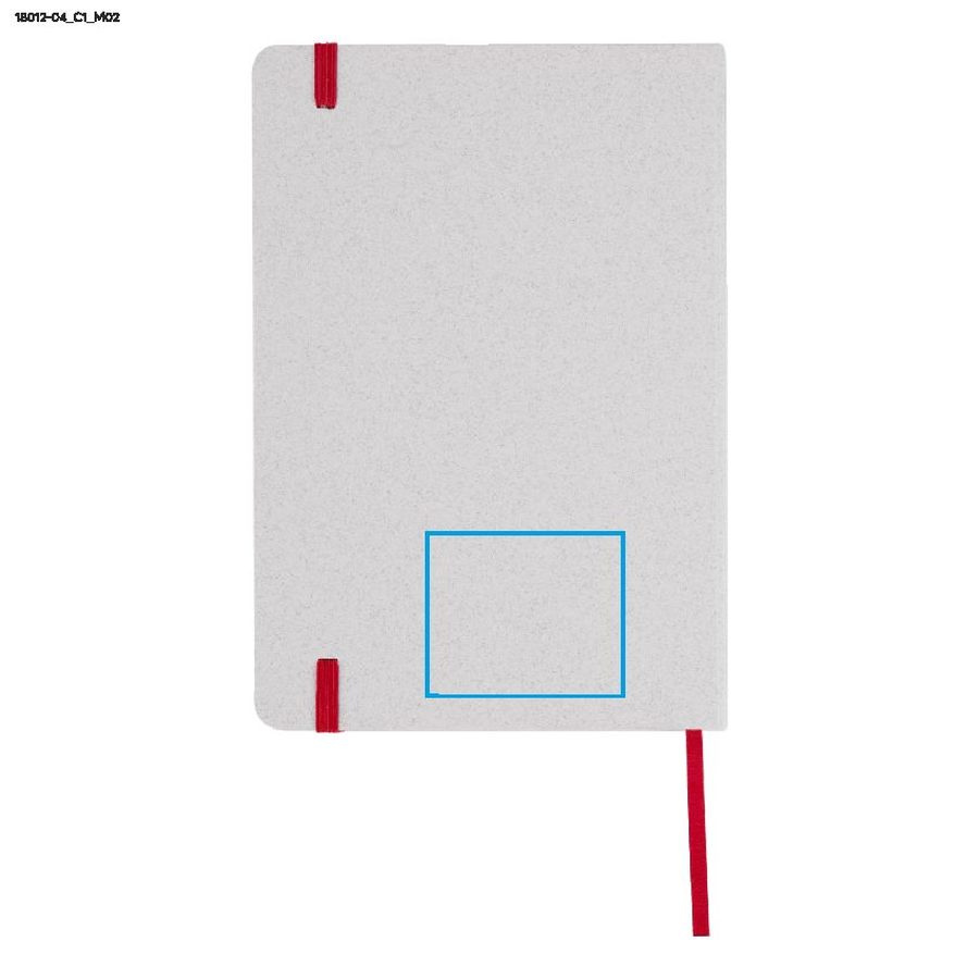 Carnet MOSATO A5: Zone de marquage arrière · DTF