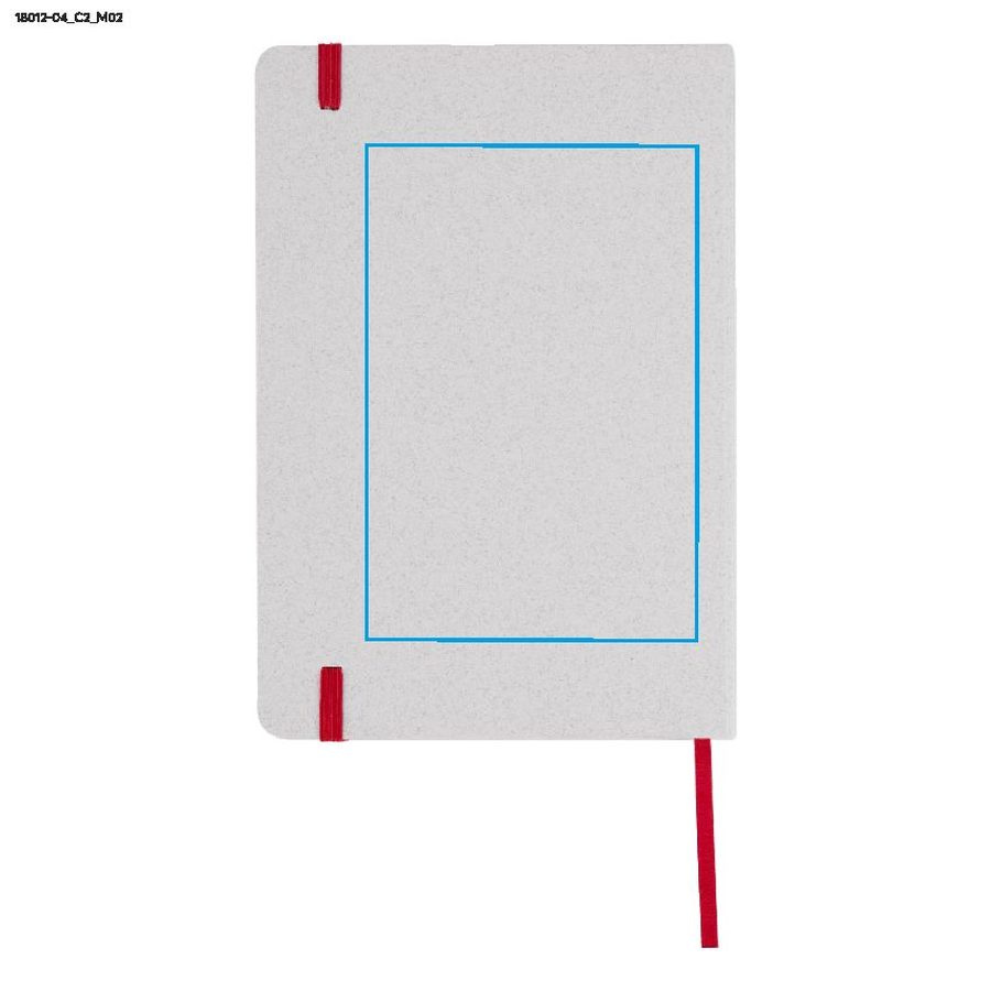 Carnet MOSATO A5: Zone de marquage arrière · DTF