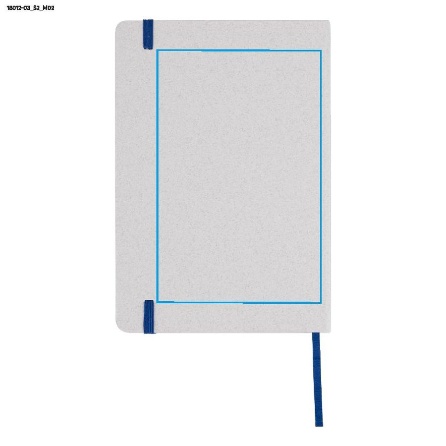 Carnet MOSATO A5: Zone de marquage arrière · Sérigraphie