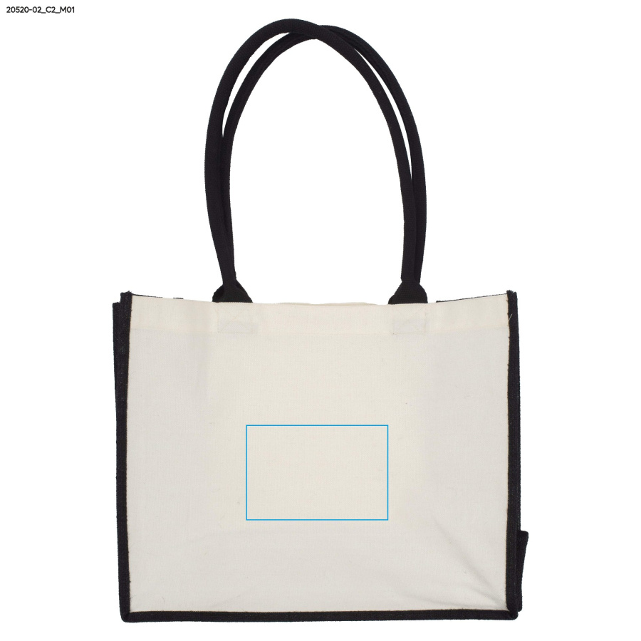 Sac NABI: Zone de marquage avant · DTF