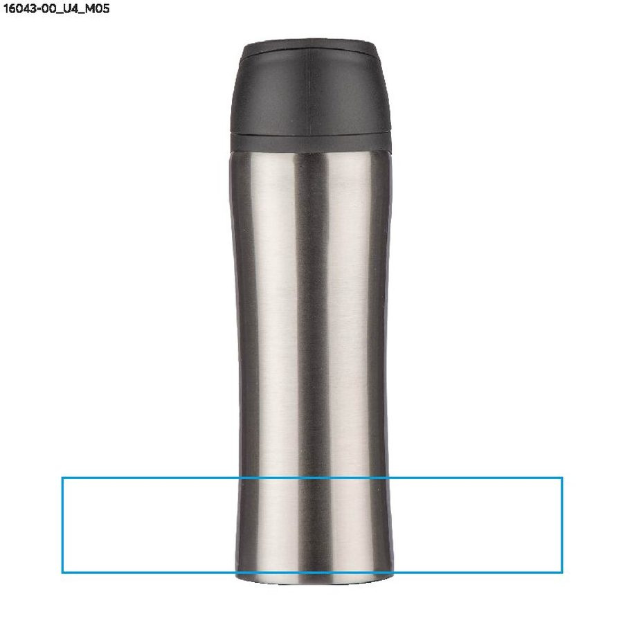 MIKE – mug isotherme 450 ml: Zone de marquage bottom · Impression UV