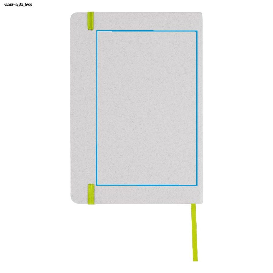 Carnet MOSATO A5: Zone de marquage arrière · Sérigraphie