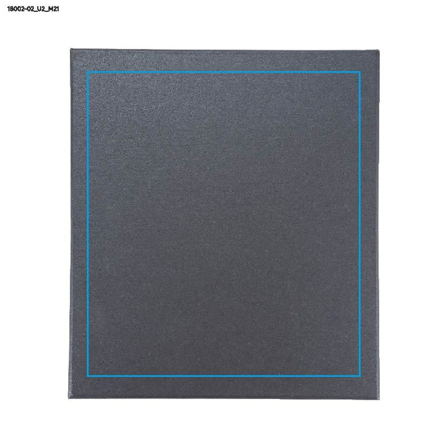 ZENIX – set carnet et stylo A5: Zone de marquage box · Impression UV