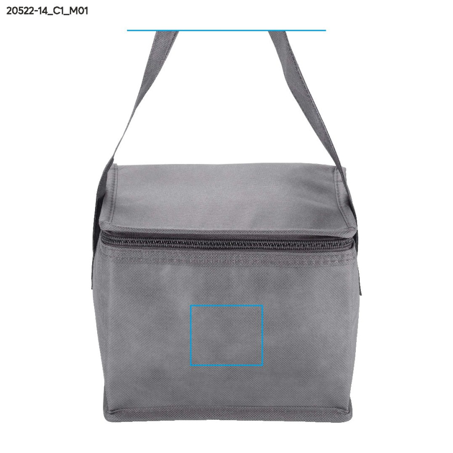 KANO – sac isotherme: Zone de marquage avant · DTF