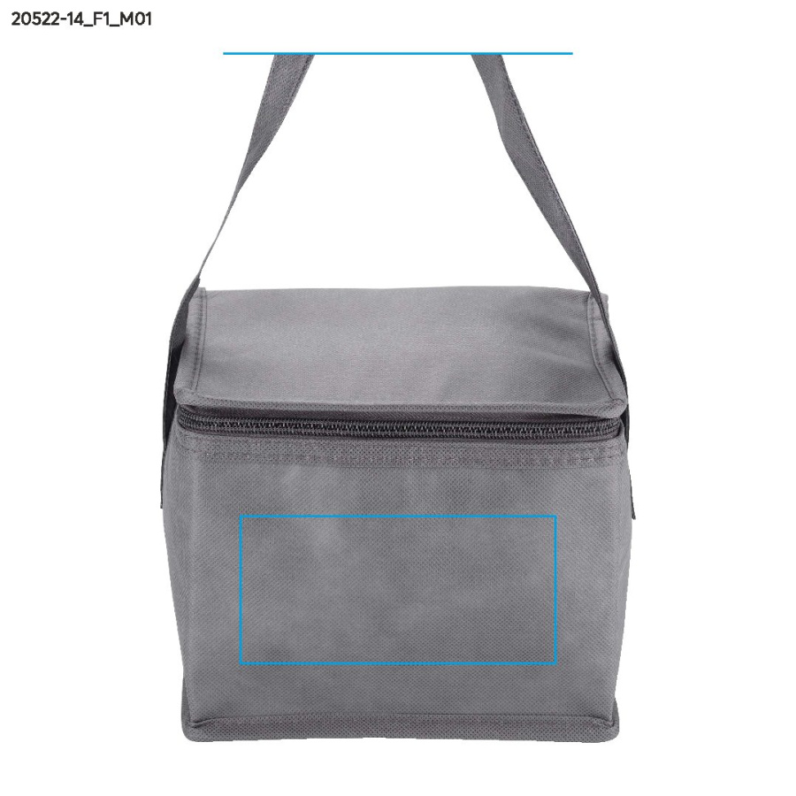 KANO – sac isotherme: Zone de marquage avant · Transfert sérigraphique