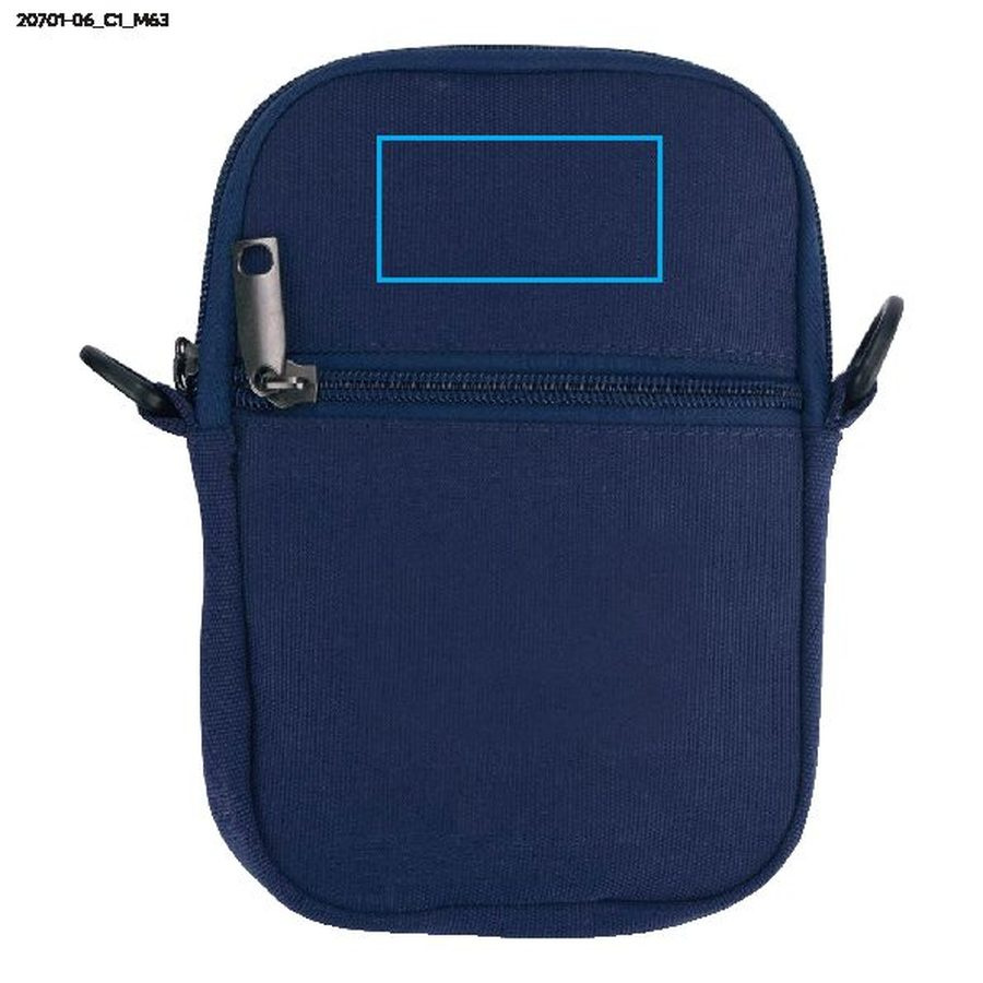 Sac MESAK: Zone de marquage avant, en haut · DTF