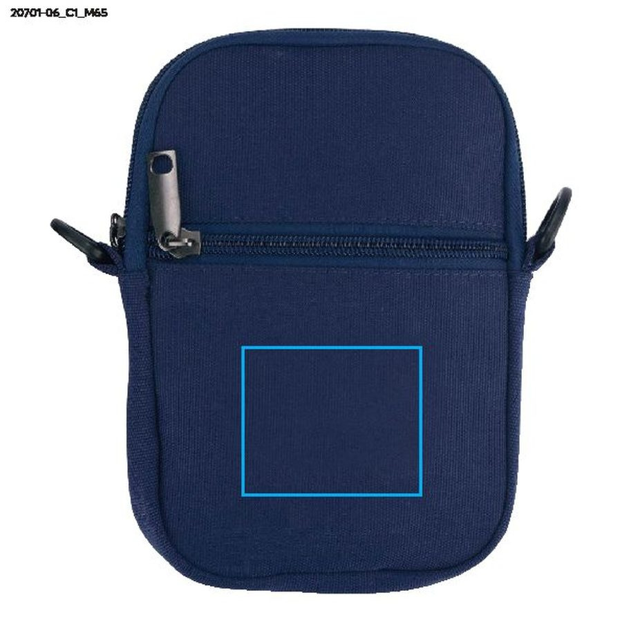Sac MESAK: Zone de marquage avant, en bas · DTF
