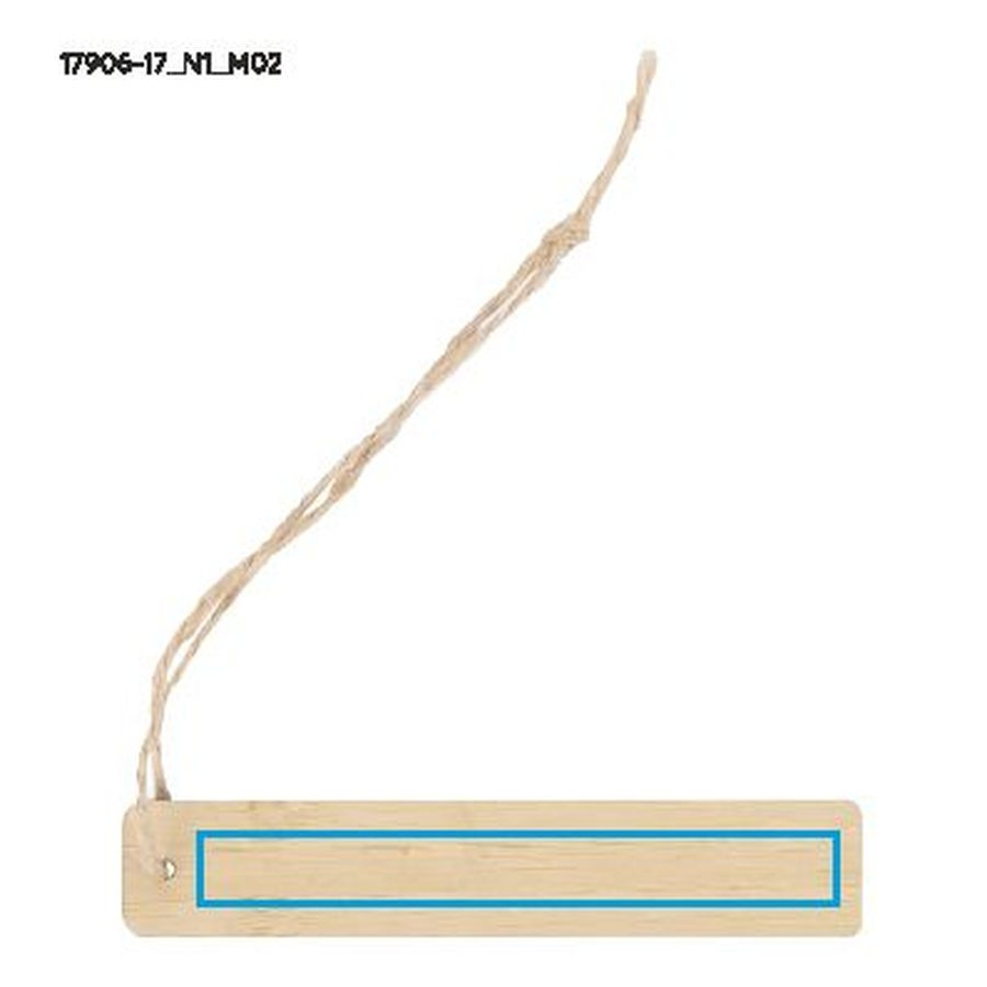 LINIFY – règle de 10 cm avec cordon: Zone de marquage arrière · Tampographie