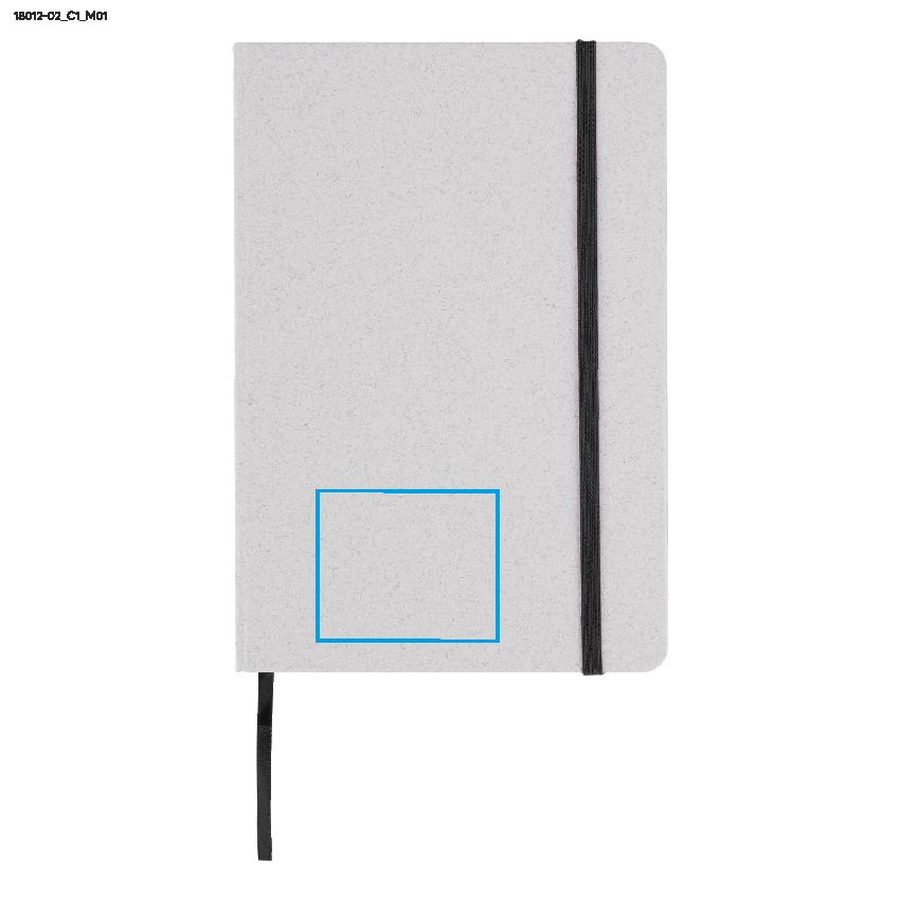 Carnet MOSATO A5: Zone de marquage avant · DTF