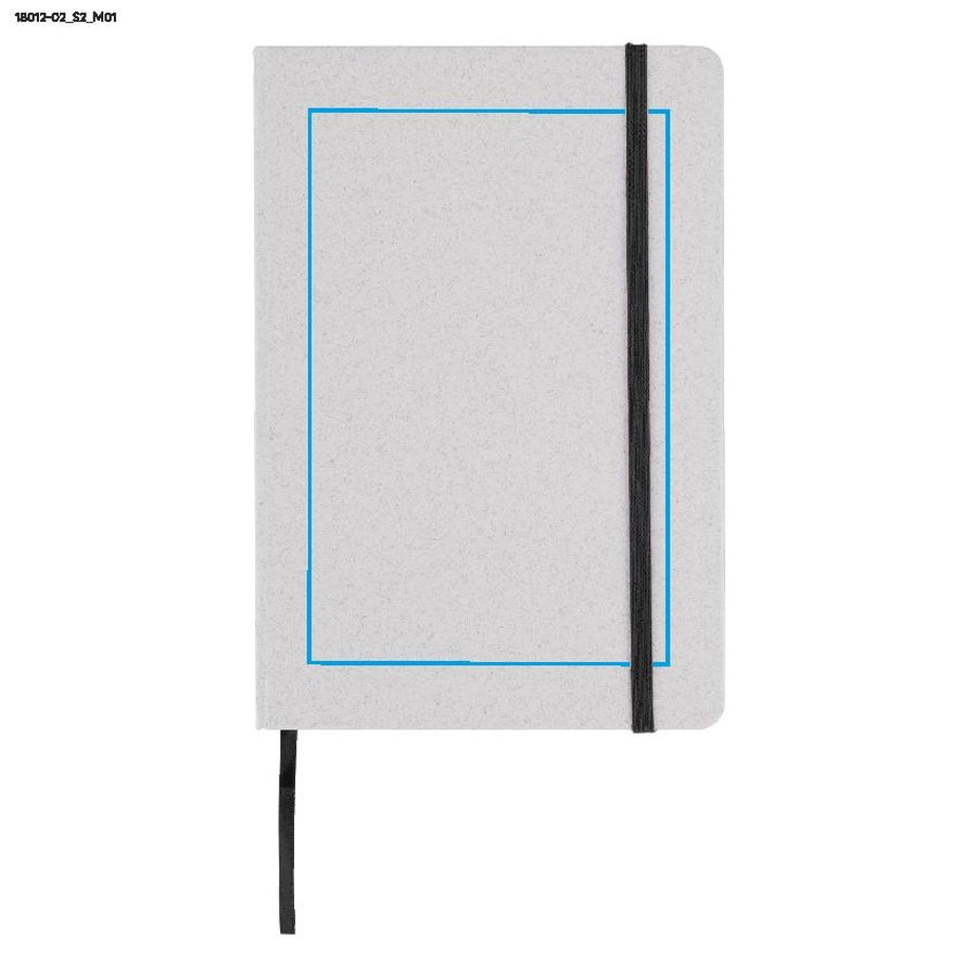 Carnet MOSATO A5: Zone de marquage avant · Sérigraphie