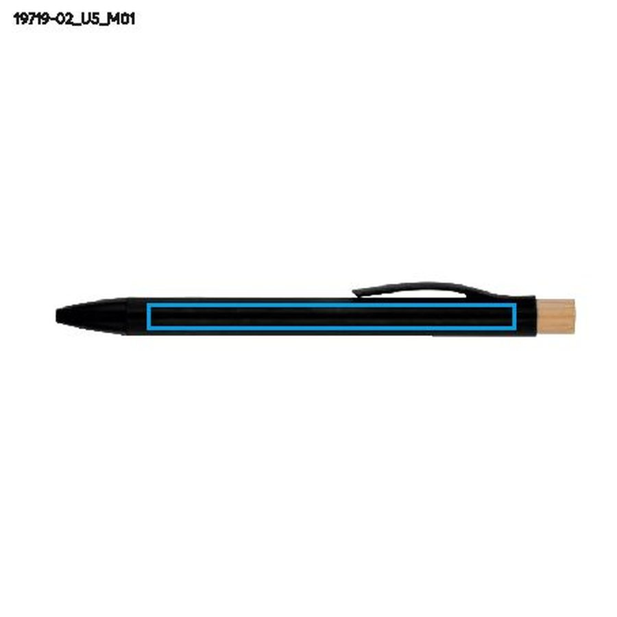 Stylo à bille PIK: Zone de marquage avant · Impression UV