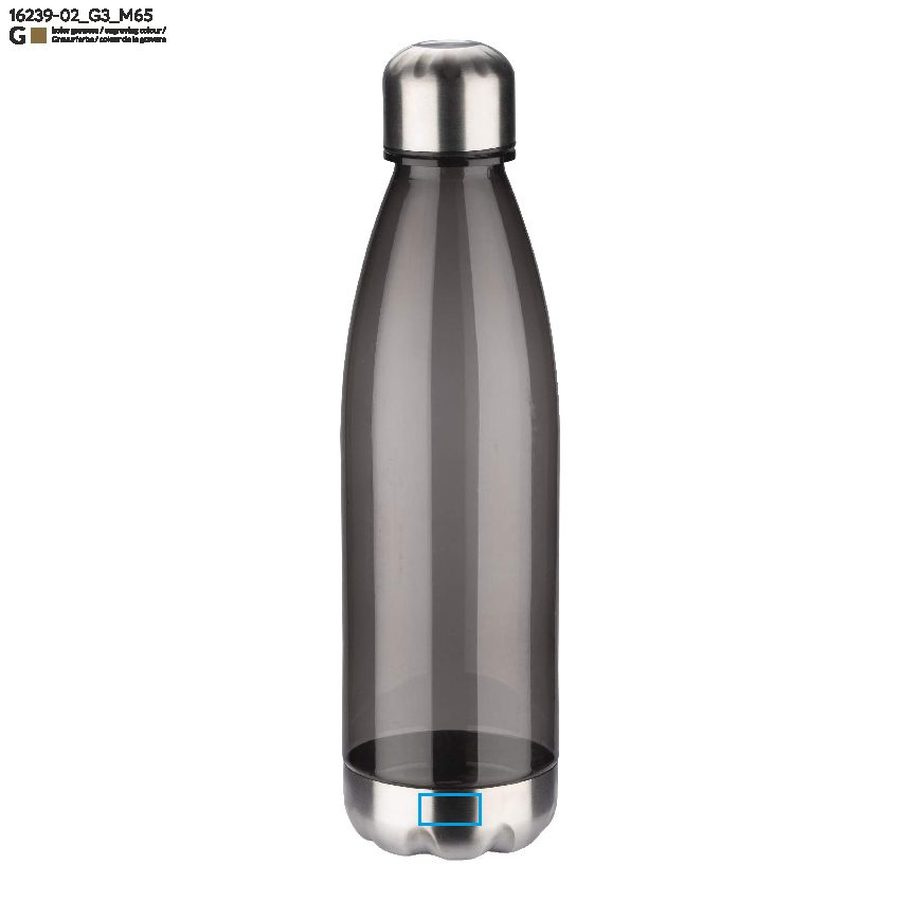 Bouteille BOTILA 750 ml: Zone de marquage avant, en bas · Gravure laser