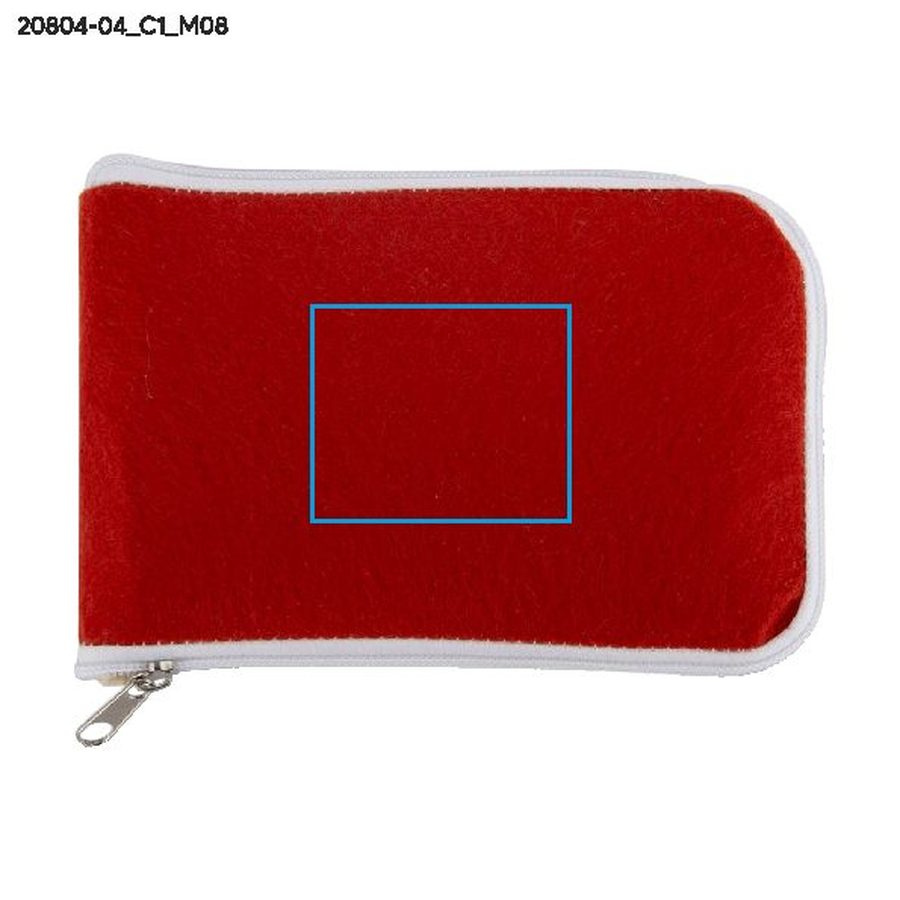 Sac de courses pliable FLIN 120 g: Zone de marquage bottom · DTF