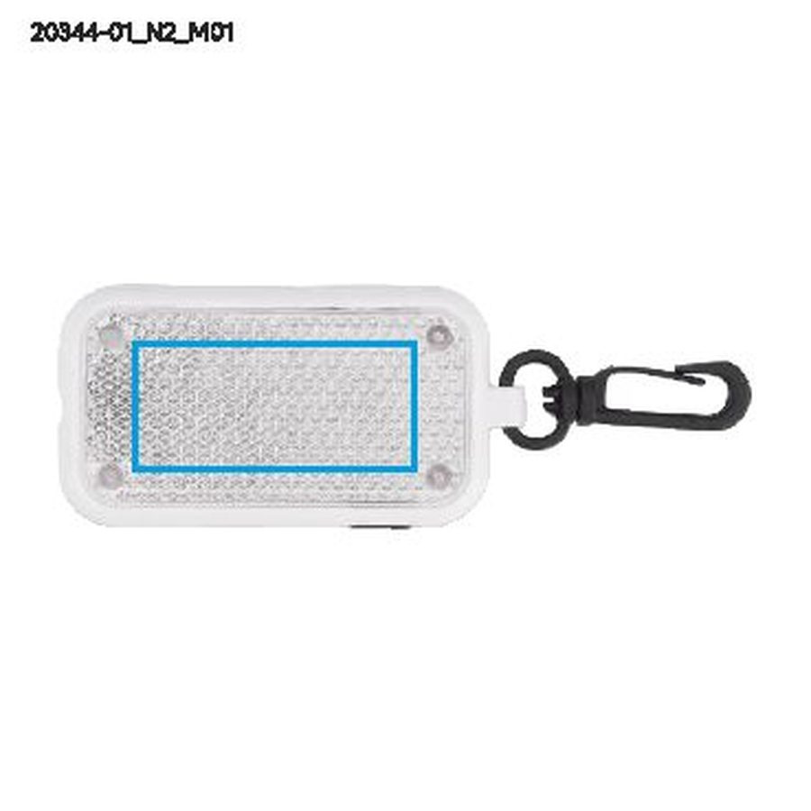 Pendentif lumineux LITTO: Zone de marquage avant · Tampographie