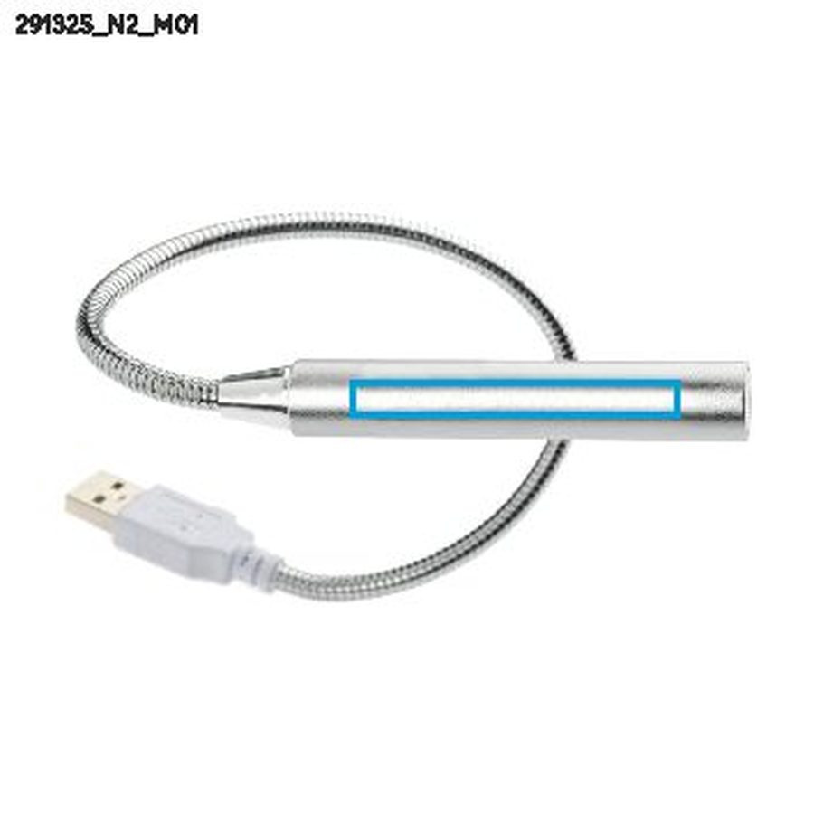 PROBE – lampe USB: Zone de marquage avant · Tampographie